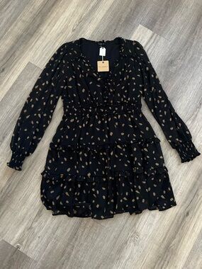 blue and white european dress Lugano Mini XS / Indigo Botanical collection: betterwithchardonnay Also offered in sizes Coat Size:41 S COS + A Line
